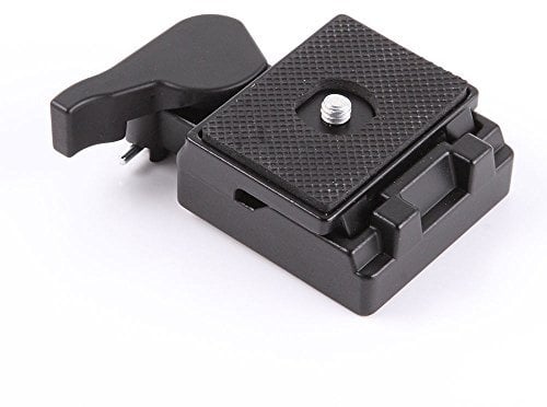 ZCTL Quick Release Plate Clamp Adapter for Manfrotto 200PL-14 323 RC2 System Tripod