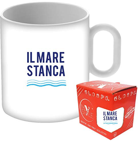 My Custom Style Tazza Standard Ceramica#Il Mare stanca#325ml