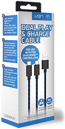 Venom 3 metros Dual Play & Charge Cable (PS5)