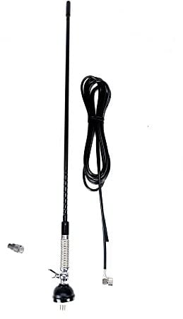 Antenna CB PNI S60 con farfalla, supporto, cavo e spina PL