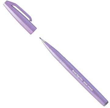 Pentel Brush Sign Pen Light Violet