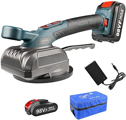 FLEAGE Carreleur, Marteau Vibrant pour carrelage en Caoutchouc | Capacité de Charge de la Ventouse en Aluminium 100 kg | pour faciliter la Pose des carrelages et revêtements