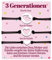 Temulnee Oma Geschenk für Oma Mama Tochter Armband Geschenke Enkelin 3 Generationen Armbänder Geschenk zum Geburtstag Geschenkideen Herz Weilnachten Schmuck Frauen Schmuckset für 3 Damen Sinnvolles