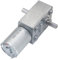 getriebemotor 12-V-Volt-DC-Schneckengetriebe-Doppelwellenmotor 6-V-Doppelausgangswellen-Untersetzungsmotoren 24-V-DC-Reverse-Reduction-Selbstsperrung JGY370 (Size : 25RPM, Color : 6V)