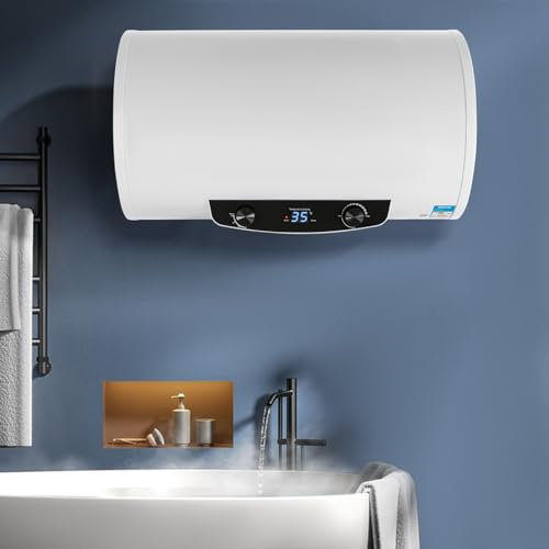70L Warmwasserspeicher 2000W 77-167°F Warmwasserboiler, Elektrospeicher Mit Leckage-Schutz,Elektrischer Wassererhitzer Mit Handbrause