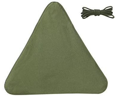 Sosoport 3pièces Trépied Toile Imperméable pour Camping Et Chaise De Voyage Triangle avec Corde De Fixation pour Activités De Et Pique-