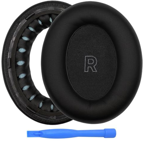 MMOBIEL Ear Pads Replacement for Bose QuietComfort Ultra Wireless Noise Cancelling Headphones Memory Foam and Protein PU Ear Pad Cushions - Isolation Earpads Replacement – Black