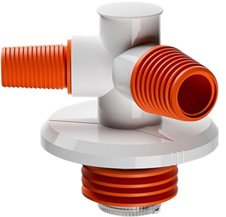 Goowafur Bodenablauf-T-Stück, Bodenablauf-Anschluss für Waschmaschinen | Waschmaschinen-Bodenablauf-Verbindungs-T-Stück | Mehrzweck-Rohrverbinder für Kellerabfluss, Duschraum und andere