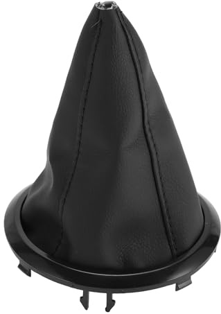 HEROFFIX 1 Stk. Schaltmanschetten Für Suzuki Swift 2005-2010 | Schwarz, Kunstleder, 13,5x16cm, Staubschutz, Dekoration, Komfort