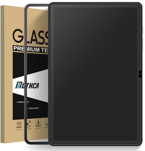 Mothca für Panzerglas Matte für Samsung Galaxy Tab A9+/ A9 Plus 11 Zoll 2023, Anti-Glare Schutzglas Anti-Fingerabdruck Displayschutz Folie Matte Schutzfolie, 1 Stück