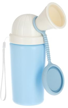 Nuby Urinoir de voyage pour garçon, design ergonomique avec entonnoir, pot portable anti-fuite pour l'apprentissage des toilettes, compact pour les enfants, facile à utiliser et à transporter
