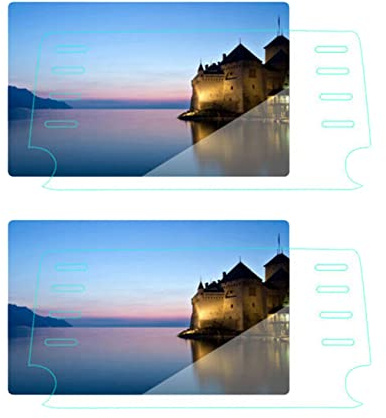 Giwnhvx 2X Latest Car Hd Tempered Glass Screen Protector Film Fit for Accord 2018