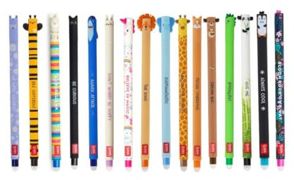 Radierbare Stifte Bundle - Set mit 16 löschbaren Gelstiften