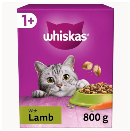 Whiskas 1+ Adult Sterile Complete Lamb 800g
