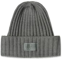 CECIL Damen 5706402 Strickmütze in Unifarbe, Pastel Olive, Regular