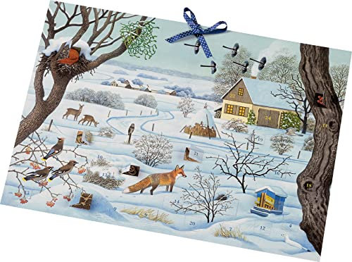 Der große Tier-Adventskalender: mit 24 Klapptürchen