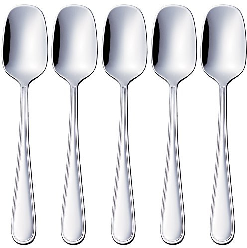 Todai 18-0 01400203 Bright Curry Fried Rice Spoon, Set of 5, Made in Japan