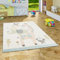 Pergamon Kinder Teppich Maui Kids Safari Tiere Bunt in 5 Größen