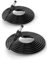 Tonton DC Verlängerungs Kabel 10Meter (33ft) 2.1mm x 5.5mm DC Netzteil Kompatibel DC Adapterkabel DC Verteiler Verlängerungskabel für CCTV Sicherheitskamera IP Kamera Recoder usw. 2Pack 10M(Schwarz)