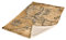 Elbenwald Herr Der Ringe Flauschdecke Teddyfell mit Mittelerde Karte Motiv - 150 x 200 cm - für Herren Damen Unisex Beige Weiß