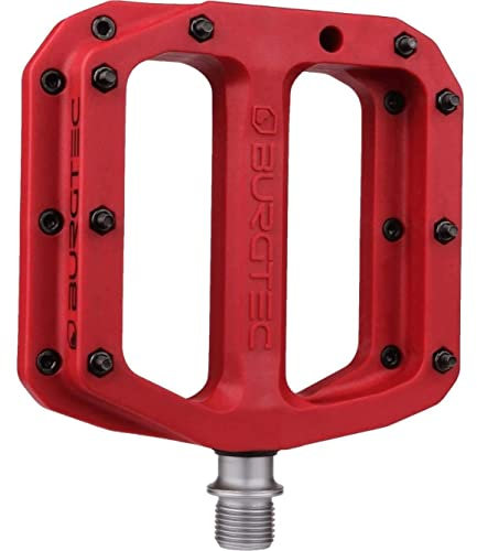 Burgtec MK4 Composite Pedale, Rot, One Size