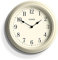 JONES CLOCKS® Venetian wanduhr | Klassische runde Uhr | 30cm | Blasscreme | Arabische ziffern | Traditionelles Design, ideal für küche, Wohnzimmer oder Schlafzimmer