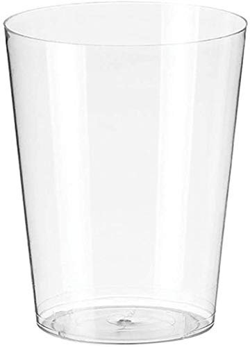 Vasos Sidra - Plástico cristalino (PS) - Color Transparente - Reciclable (500 Uds Vasos sidra 500 ML)