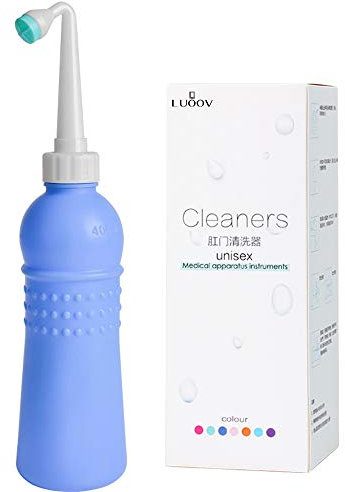Zooma, spray portatile per bidet da viaggio, 400 ml, bottiglia spray per bidet a mano, bottiglia per uomini, bambini, donne incinte, cura del corpo