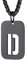 FindChic schwarz Militärischen Erkennungsmarke Alphabet D Halskette Armee Stil Dog Tag Anhänger mit Gravur für Herren männer
