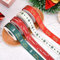 4 Rollen 40 Meter Bänder Weihnachtsbänder Geschenkband Weihnachtsgeschenke Geschenkband Baumband für Weihnachtsgeschenke Verpackung, DIY Weihnachtsbasteln (4 Stile)
