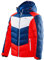 Black Crevice Herren Skijacke, blau/rot/weiß, 52