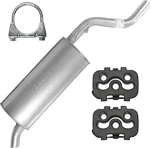 Adamot Endschalldämpfer Auspuff Endtopf für Opel Corsa D 4 IV 1.3 CDTI