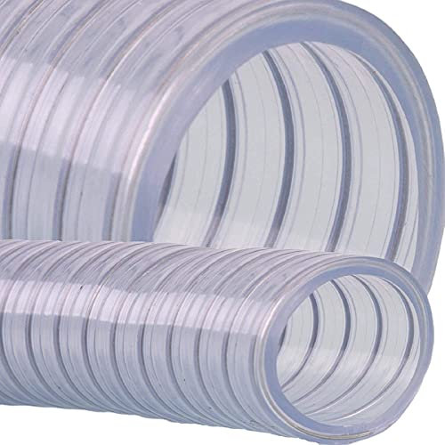 Saugschlauch Spiralschlauch Stahlspirale Abwasser verschiedene Durchmesser - Meterware (ID 45 mm - 1 3/4)