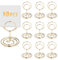 10 Pièces Porte Nom Table, Porte Photo Pince, Porte Numéros De Table, Porte Noms Supports De Numéro De Table Porte Photo, Porte Cartes De Table Pour Mariages