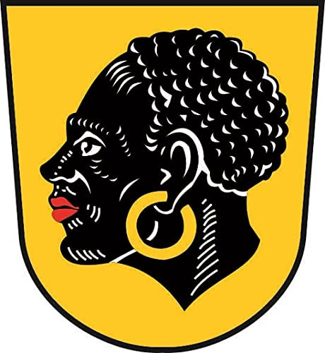 U24 Aufkleber Coburg Wappen 9 x 10 cm Autoaufkleber Sticker Konturschnitt