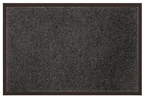 TIENDA EURASIA - Felpudo Rectangular para la Entrada, Felpudo para Exterior, Base de Goma de PVC Antideslizante, Felpudo Atrapapolvo (40 x 60 cm)