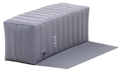Uniprodo UNI_POOLS_32 Contour spa gonflable 110 x 40 x 43 cm Gris Cadre de spa gonflable Encadrement spa gonflable Contour de spa