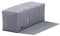 Uniprodo UNI_POOLS_32 Contour spa gonflable 110 x 40 x 43 cm Gris Cadre de spa gonflable Encadrement spa gonflable Contour de spa
