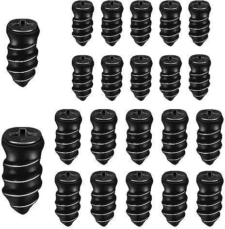 20 Pz Chiodi per Riparazione Pneumatici, Viti per Pneumatici Self-Service Aspirapolvere Chiodi per Pneumatici Moto Strumenti per Riparazione Pneumatici per Auto Moto Camion Trattori(10 S+10 L)