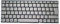 RTDPART Dock Keyboard For Microsoft Surface Book 3 15'' 1899 1907 United Kingdom UK Silver