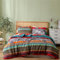 Freyamy Bohemian Bettwäsche 135x200cm 4teilig Boho Mandala Bettwaren-Sets Bunt Vintage Exotische Böhmen Bettwäsche Microfaser Bettbezug 2 Bettdeckenbezüge mit Reißverschluss und 2 Kissenbezug 80x80cm