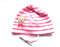 Steiff Wildflowers Mädchen Mütze, pink gestreift 6913160 (51)
