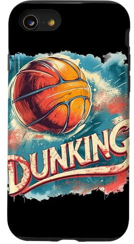 Hülle für iPhone SE (2020) / 7 / 8 Basketball Dunking Kostüm für Jungen und Mädchen