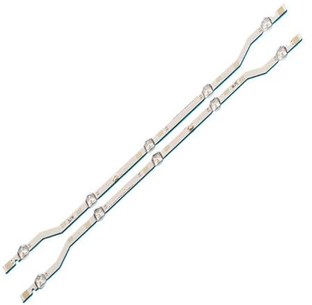 WHARGTSL Rétro-éclairage TV LED 579mm 3V, for Samsung 32 Pouces CSP 5LED s V7DN-320SM0-R1 2 pièces/Ensemble Bande Lumineuse LED réparation TV UE32M4005AW UN32M4500AF
