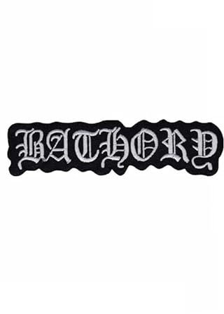 Bathory Metal Band Aufnäher Besticktes Patch zum Aufbügeln Applique
