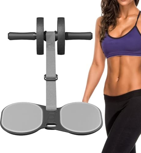 Abdominal Roller, Abs Workout Roller, Core Strength Training Roller, Multifunctional Abs Roller, Resistance Band Ab Roller, Abdominal Exercise Equipment, Core Training Roller,