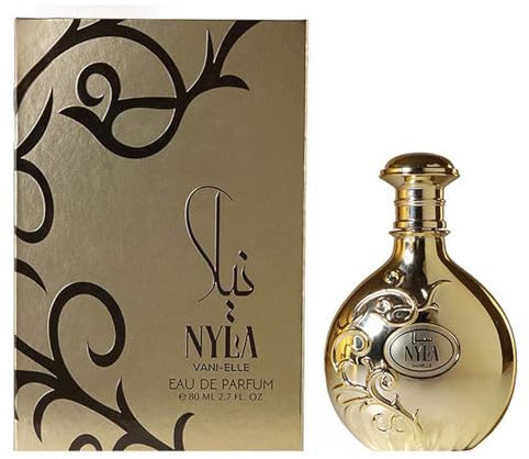 Nyla Vani-Elle Eau de Parfum, Unisex Fragrance with Vanilla and Jasmine, 80ML (Der Jasmin-1)