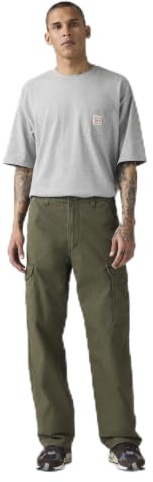 Levi's Herren Cargohose XX Baggy aus Baumwolle, Wide Leg