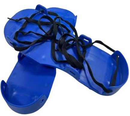 Perfk 30 x 12.5cm Lawn Aerator Shoes with Non-Slip Spikes Outdoor Cover Installation Accessories