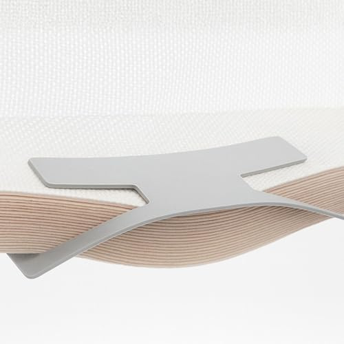 Sintrix Fab 6X Ersatz-Clips Klammer in Grau – kompatibel mit IKEA SCHOTTIS Plissee-Rollos – Befestigungsclips für Faltrollos & Jalousien – einfache Montage ohne Bohren – Zubehör für Fensterdekoration